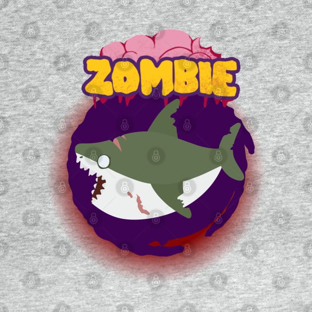 Zombie Shark by Dr.Bear